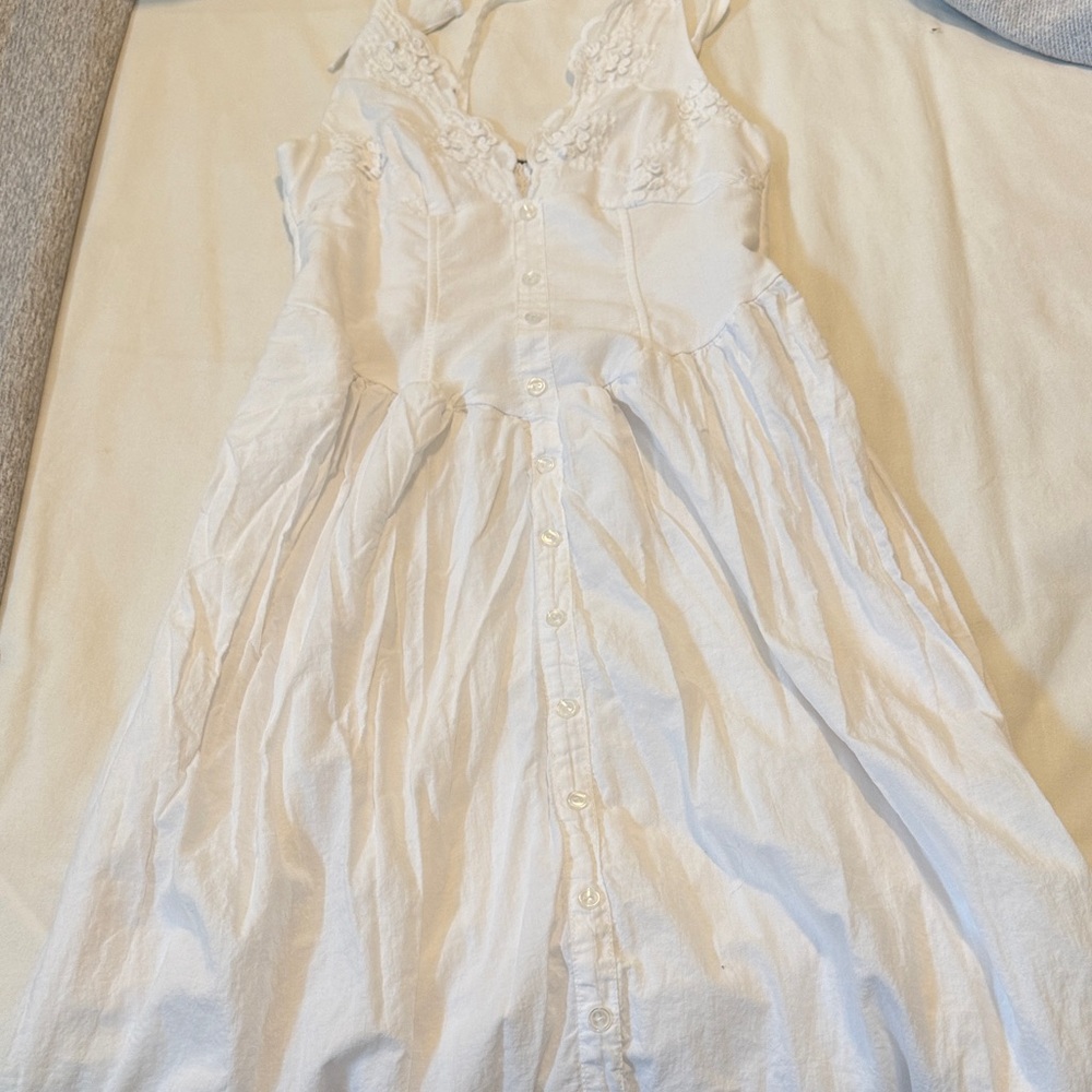 Elegant White Kids Dress